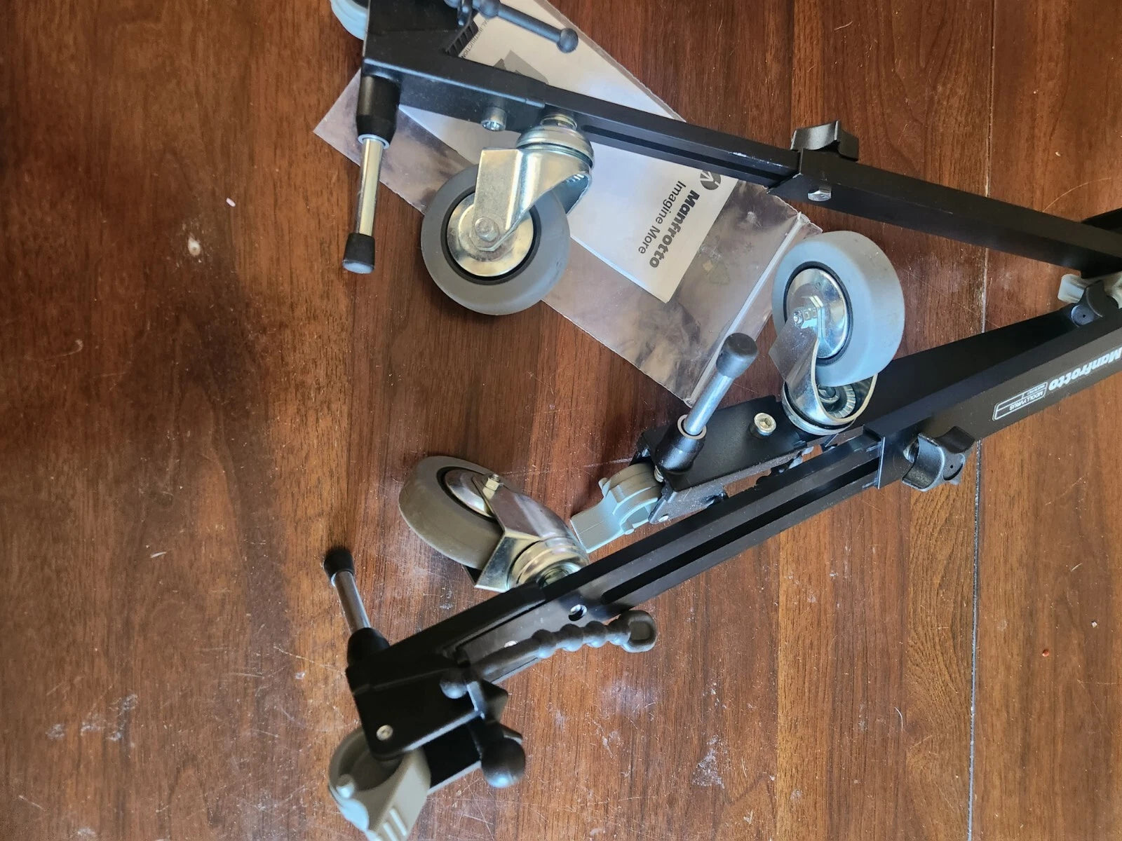 MANFROTTO VR 360 DOLLY MDOLLYVRUS 22 lbs VIRTUAL REALITY ***READ DESCRIPTION***
