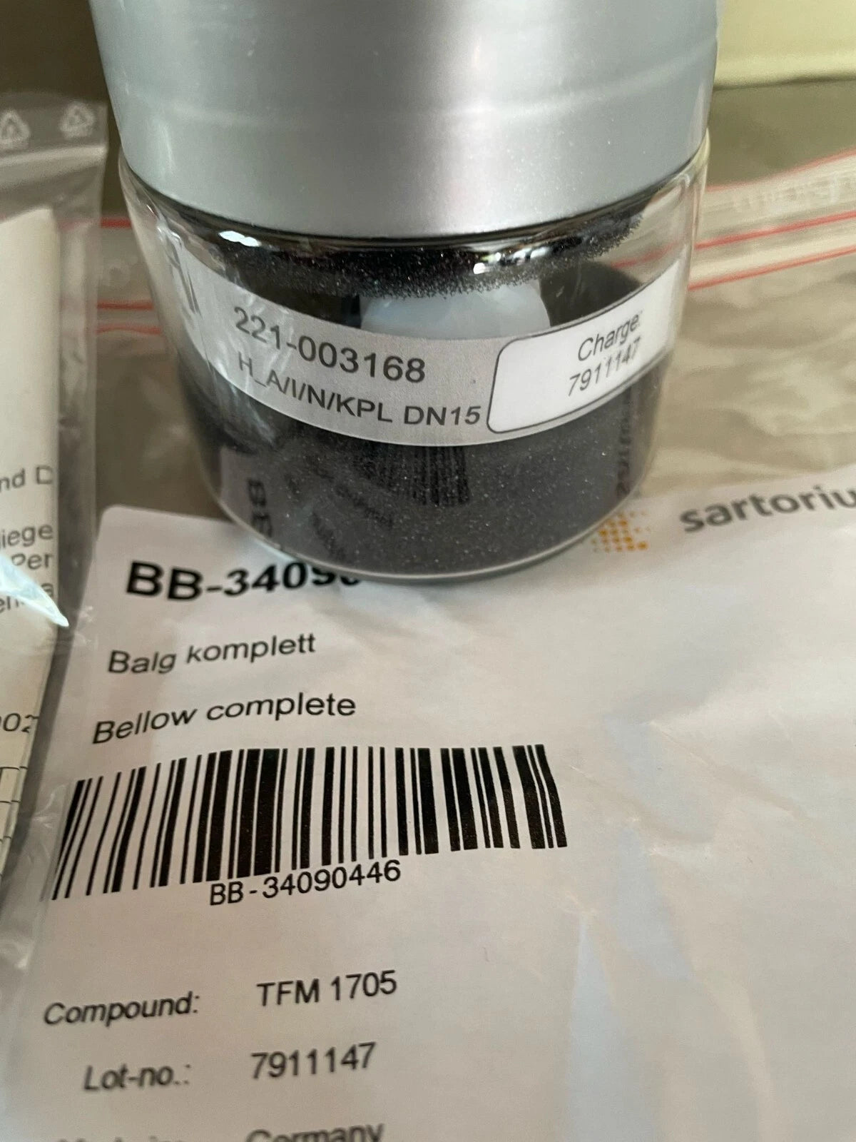 GEA Tuchenhagen 221-003168 H_A/I/N/KPL DN15 valve replacement