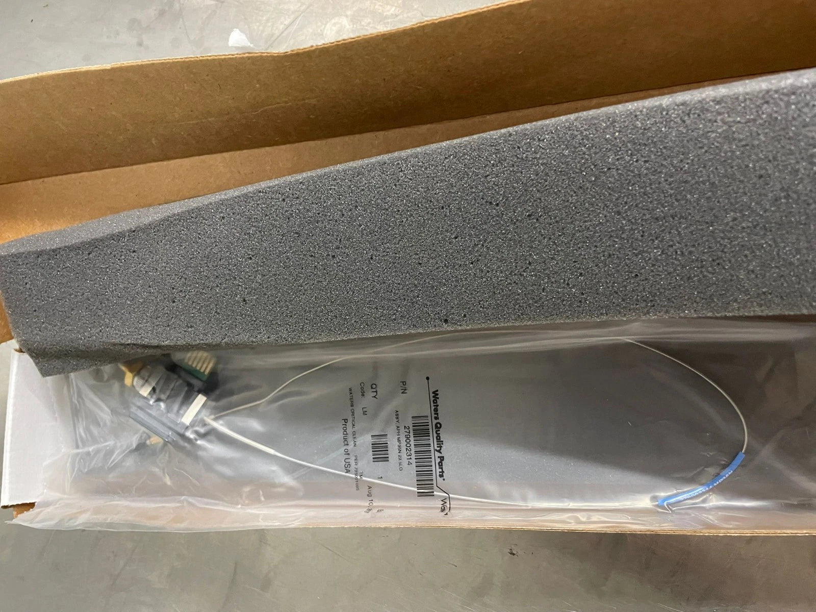 Waters Corp PN# 205000777 Active PreHeater (APH), Serpentine, MP35N, 23.5 in