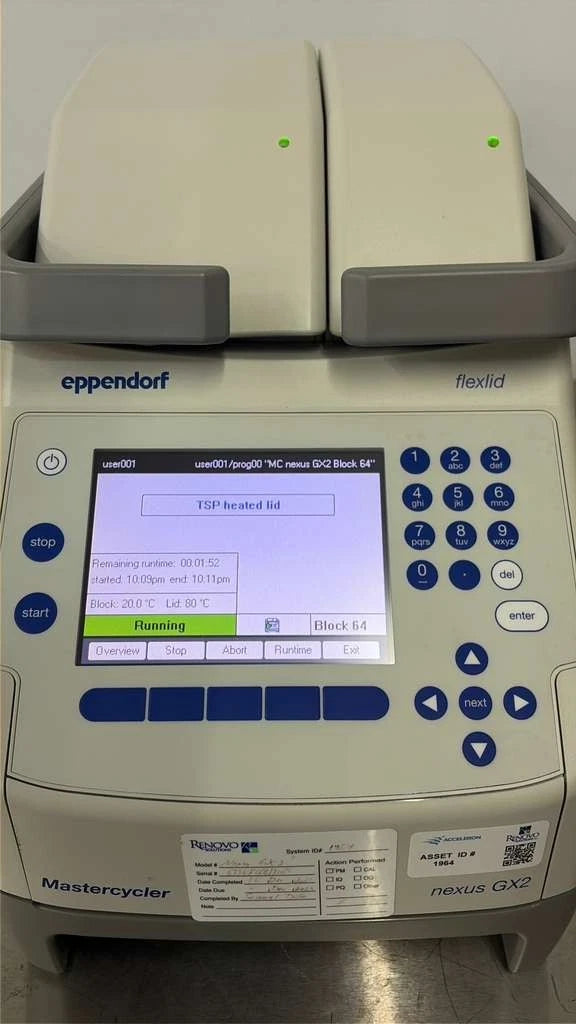 Eppendorf Mastercycler nexus GX2 Thermal Cycler - Gradient - Dual Block - Tested
