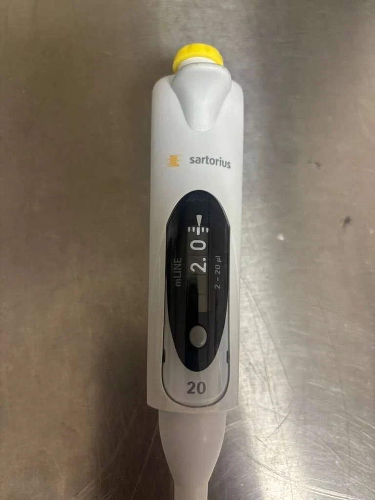 Sartorius mLine Single Channel Pipettes 200-200-1000-5000