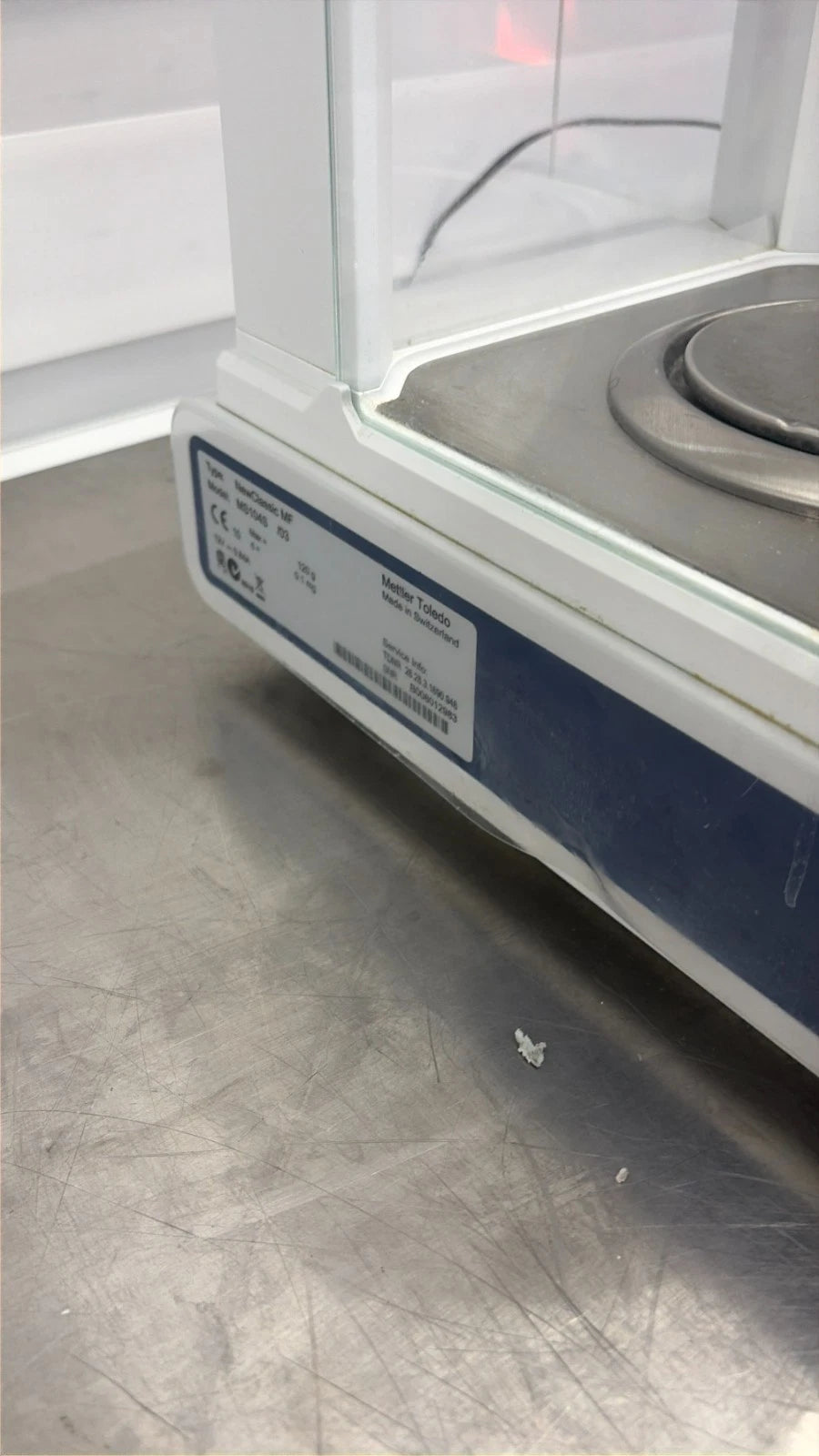 Mettler Toledo MS104S Analytical Balance Scale 120 g x 0.0001 g