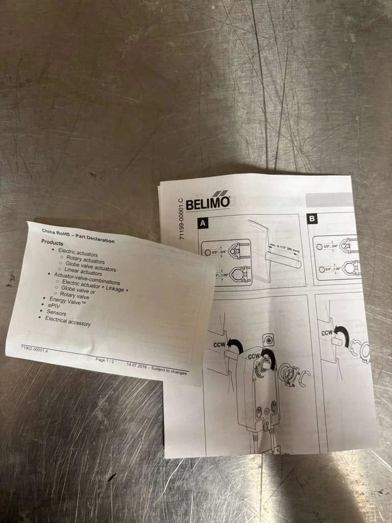 Belimo NFB24-S 90 IN/LB 10 Nm 24V 50/60HZ