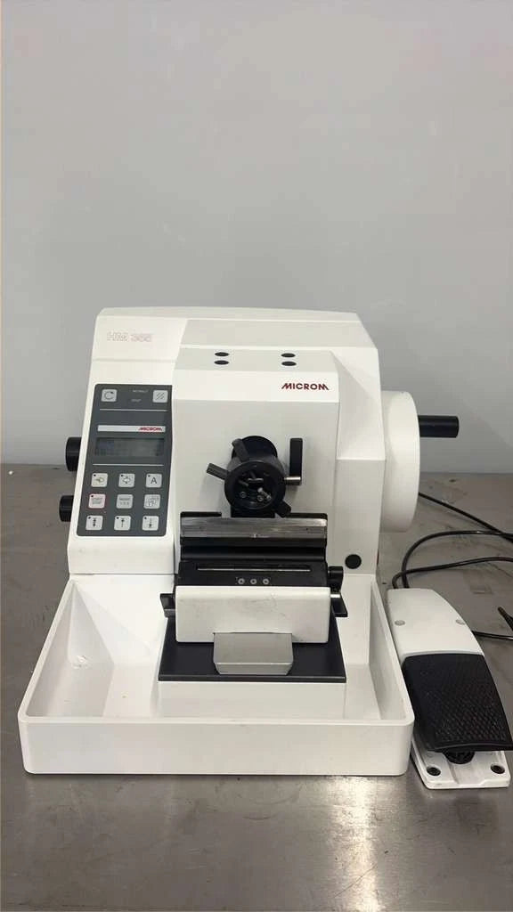Microm HM 355 Fully Automatic Rotary Microtome - Tested see Video