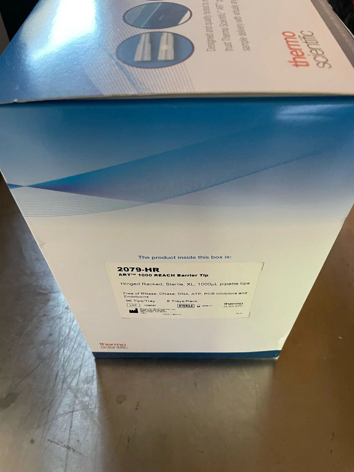 THERMO Scientiufic ART 1000µL Reach Barrier Tips sterile 2079-HR