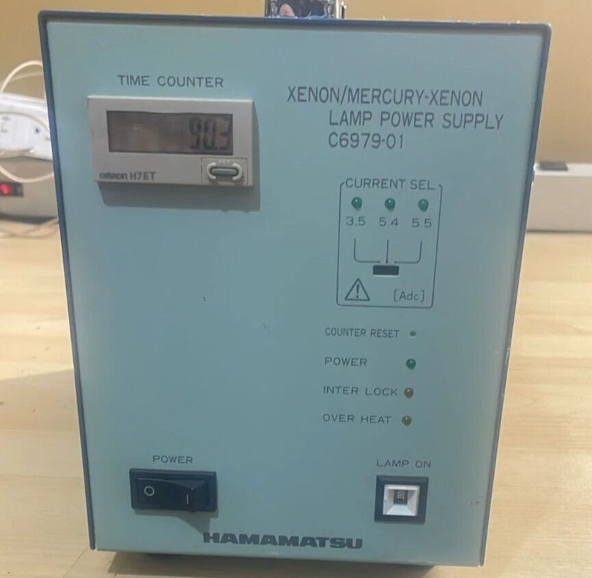 HAMAMATSU C6979-01 XENON / MERCURY- XENON LAMP POWER SUPPLY