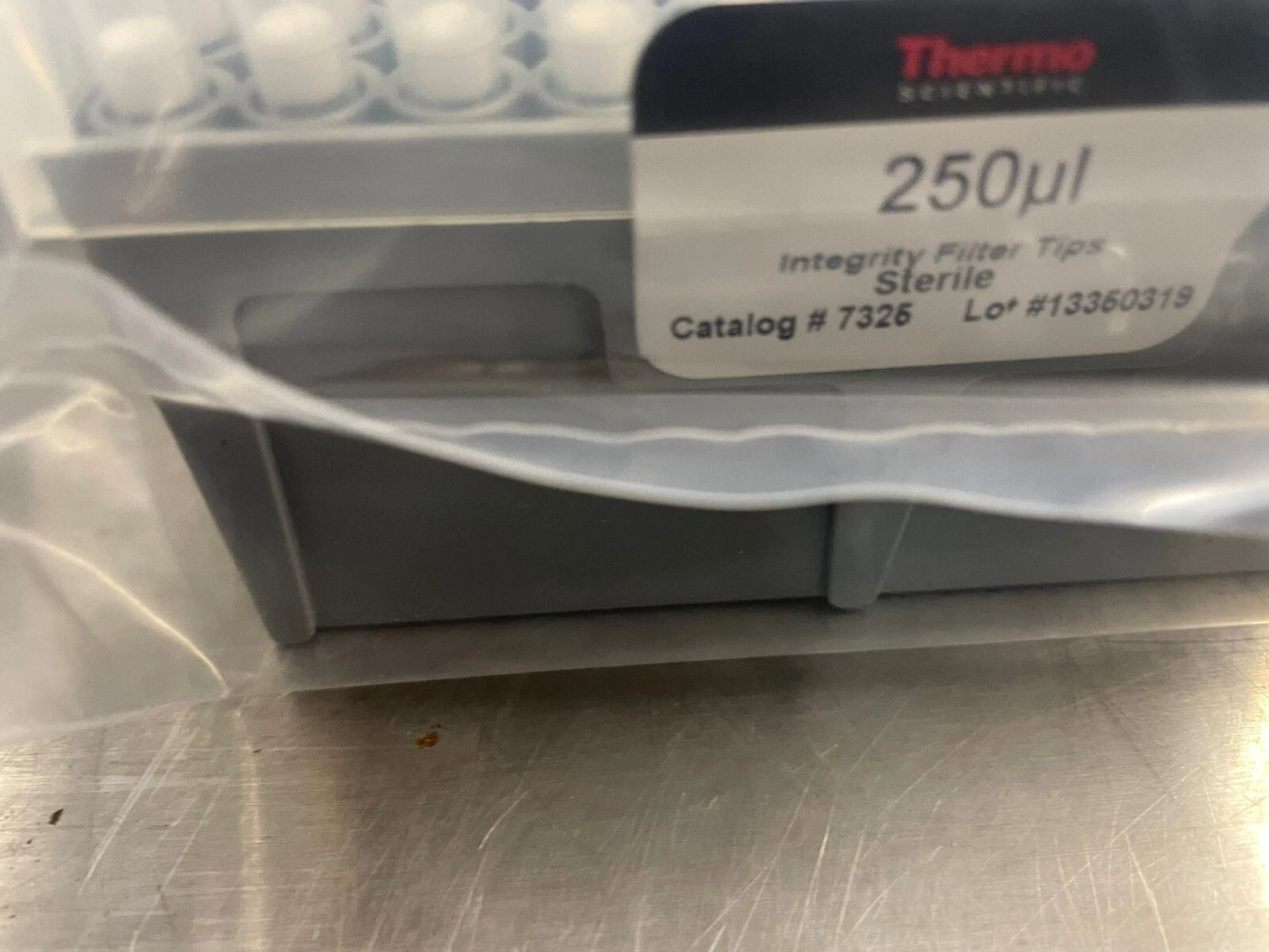 Thermo Scientific 7325 250µL Integrity Filter Tips Sterile Lot of 9 racks