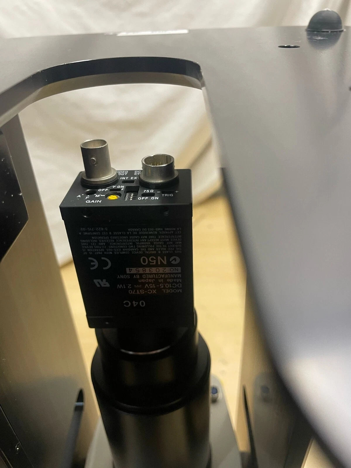 Millipore Milliflex Rapid Image Intensifier Controller M43114-94 AND XC-5170