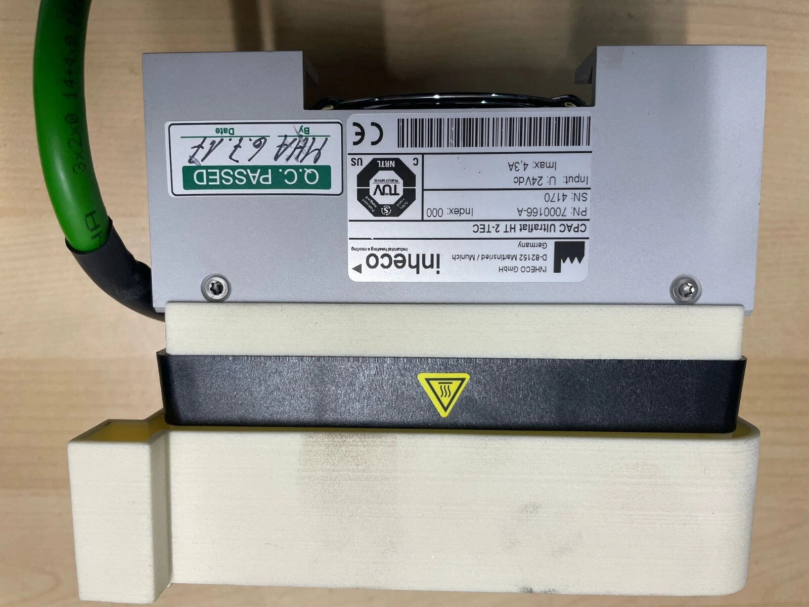CPAC Ultraflat HT 2-Tec Hamilton Inheco 7000166-A w Block 30 days Warranty