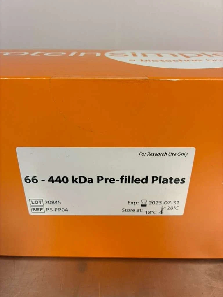 ProteinSimple 66-40 kDa Pre-filled Plates