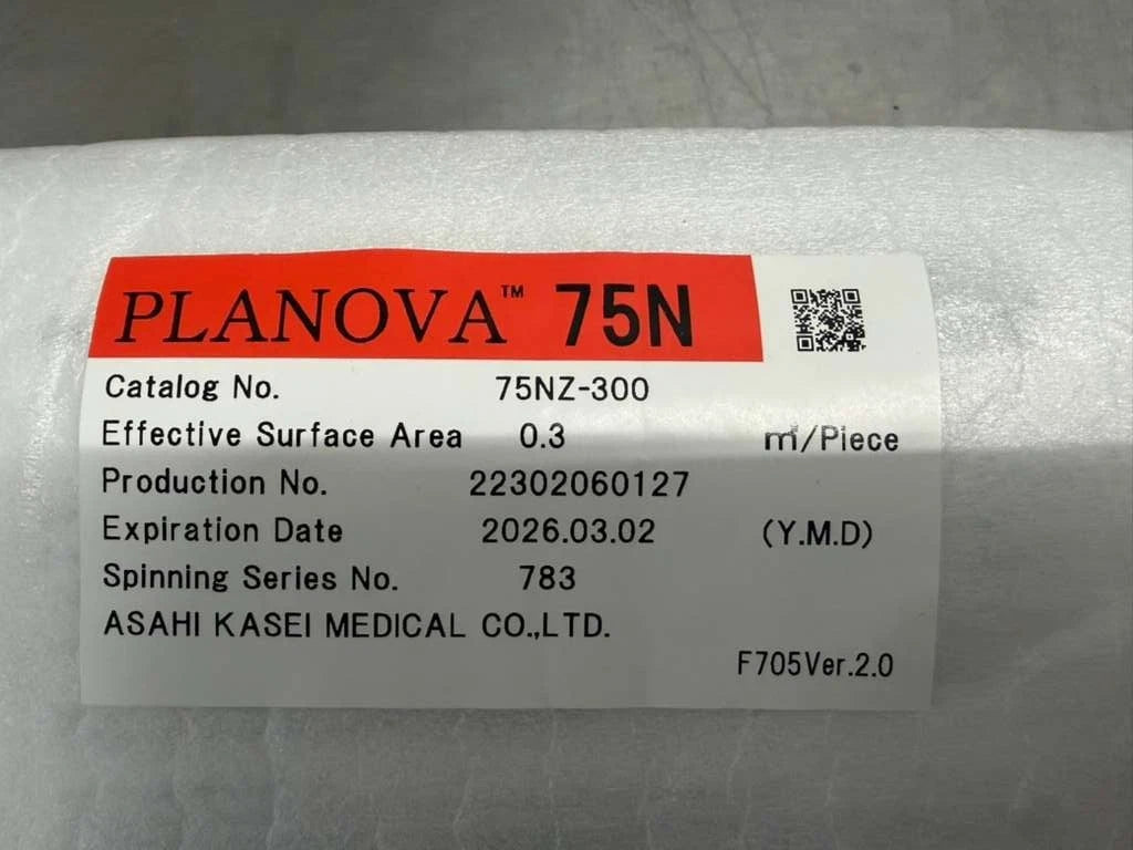 Asahi Kasei Planova 75N Virus Removal Filter 0.3 m2 75NZ-300 NewSealed 03/2026