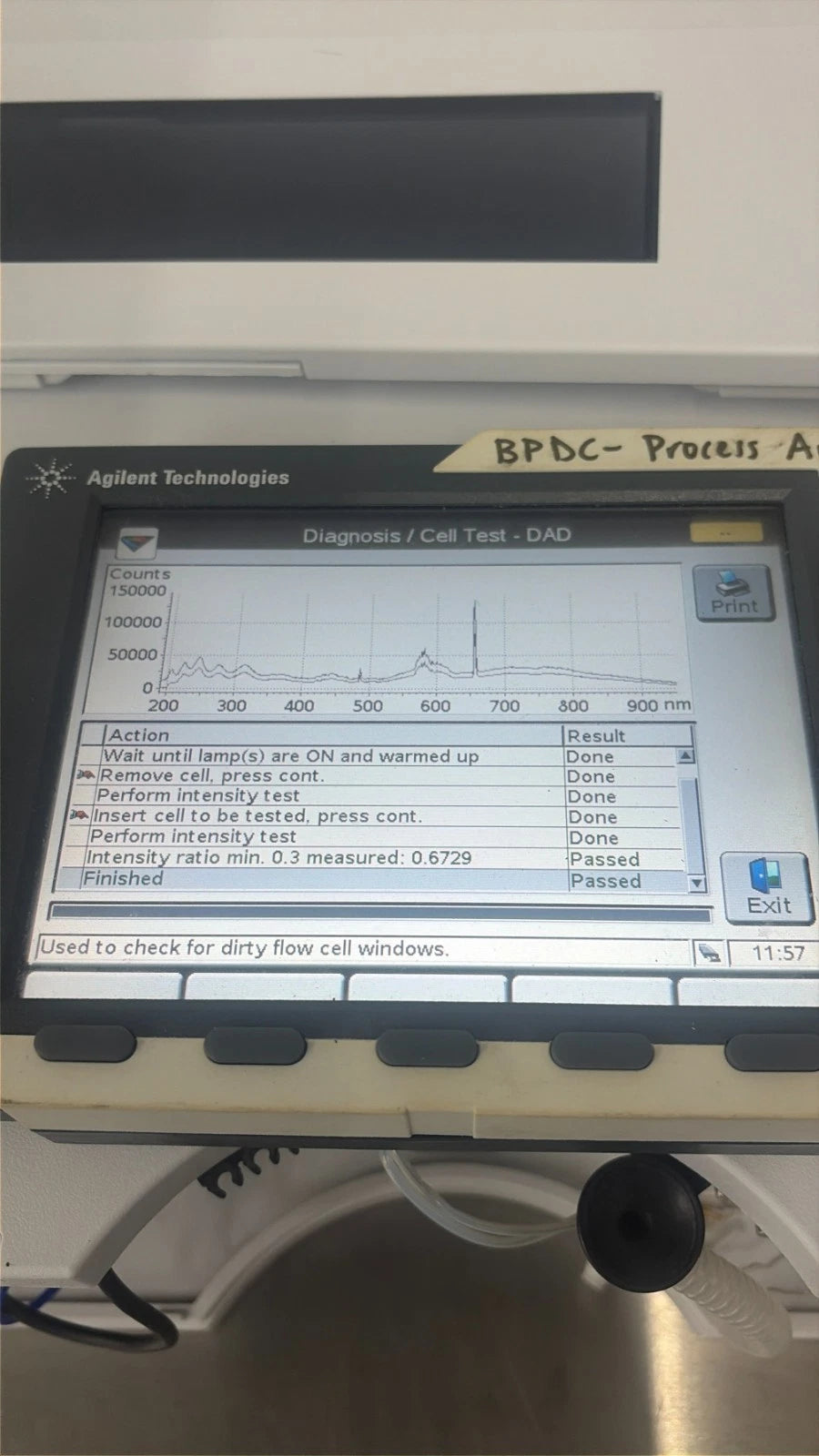 Agilent 1200 Series G1315D DAD Detector 80Hz High Performance PASSED Diagnostics