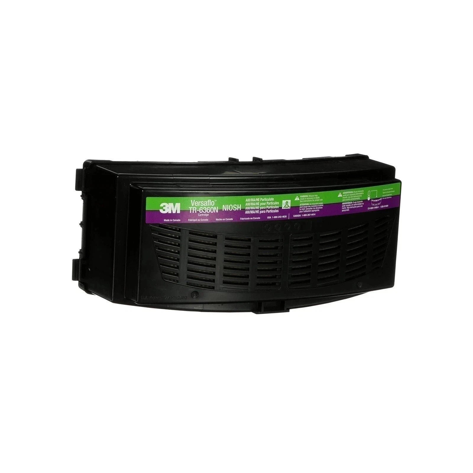 3M Versaflo HEPA Cartridge TR-6360N, Ammonia/Methylamine 5PK