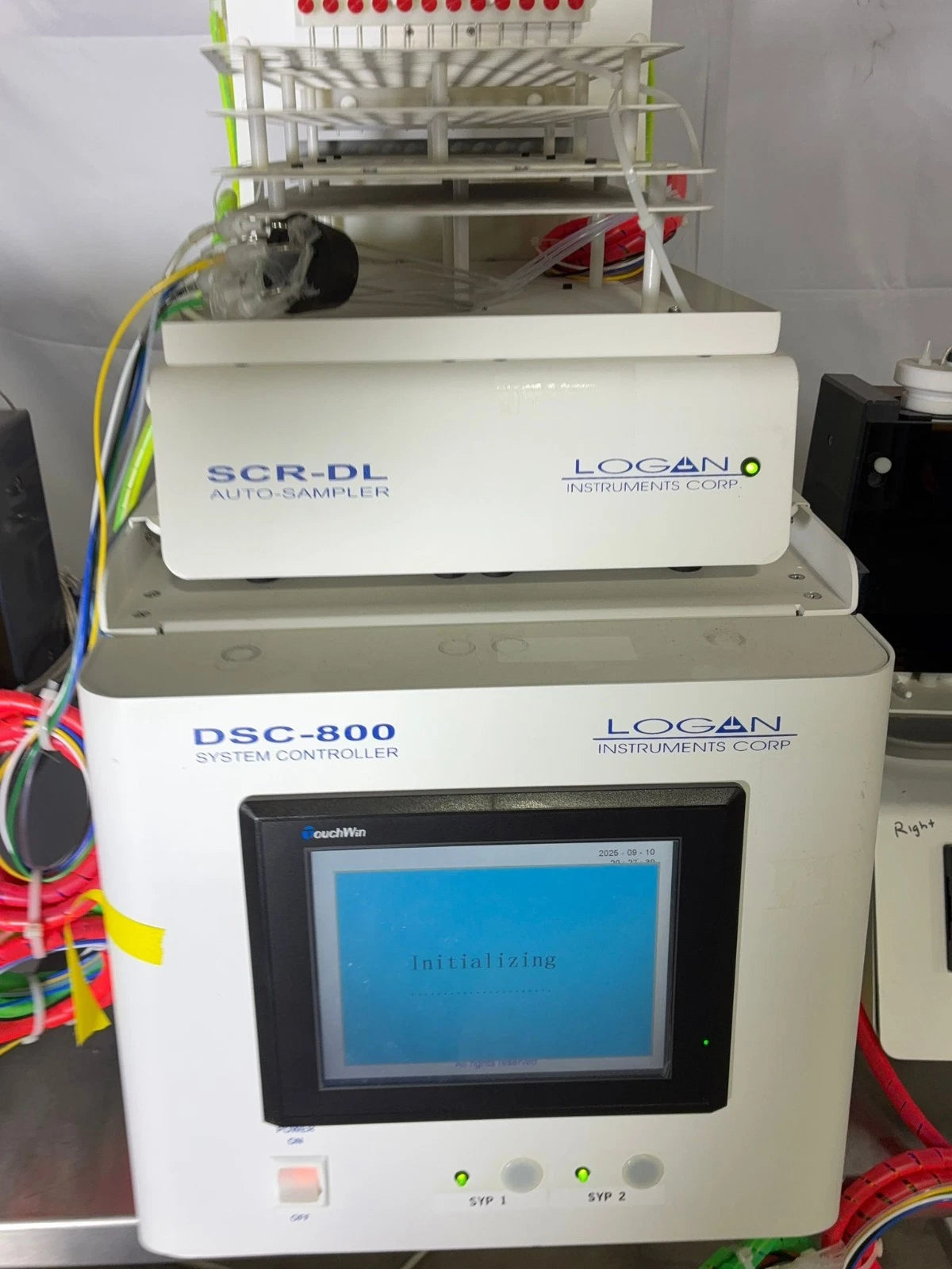 LOGAN INSTRUMENTS DSC800 / R-400/ SCR-DL auto sampler