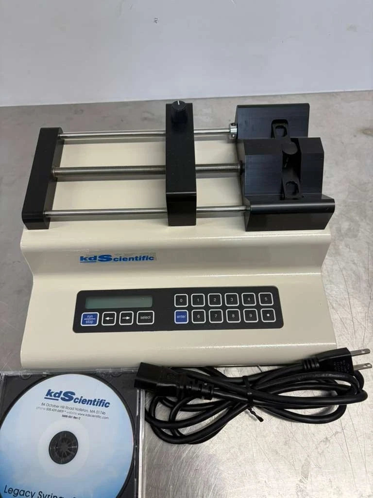 KD Scientific KDS 200 Two-Syringe Infusion Pump Model 780200 open box