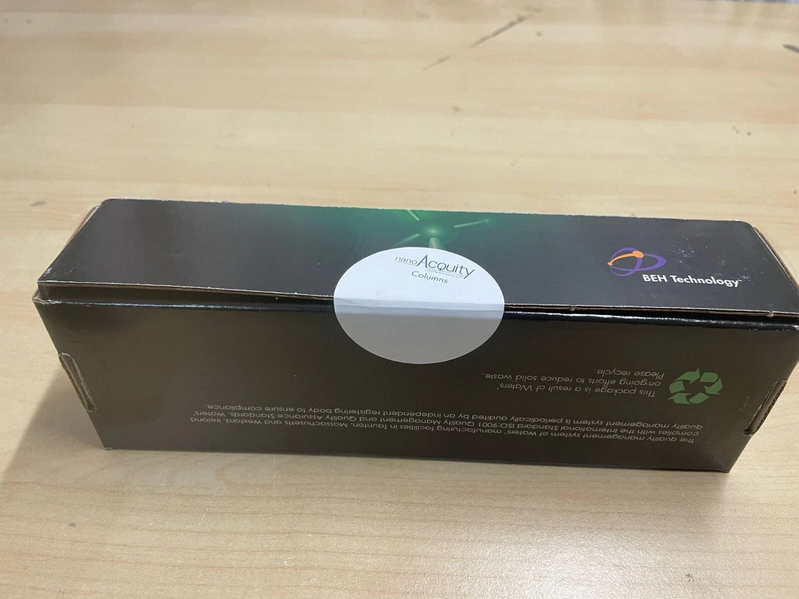 Waters 186003546 nanoACQUITY UPLC BEH C18 Column 1.7um 100um x 100mm Box Sealed