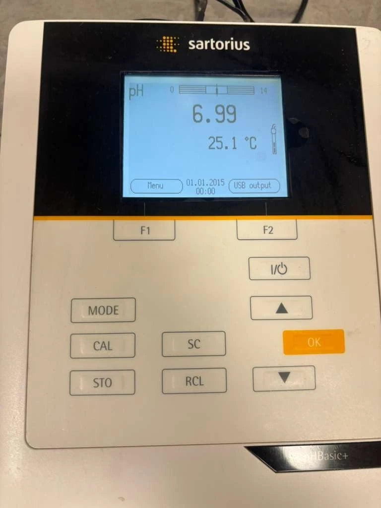 Sartorius Model PhBasic+. With Fisherbrand™ accumet™ Cat.#13-620-111
