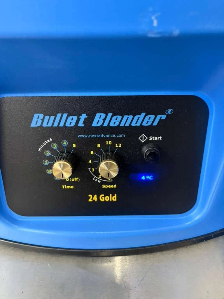 Next Advance Bullet Blender 24 Gold Please see Video