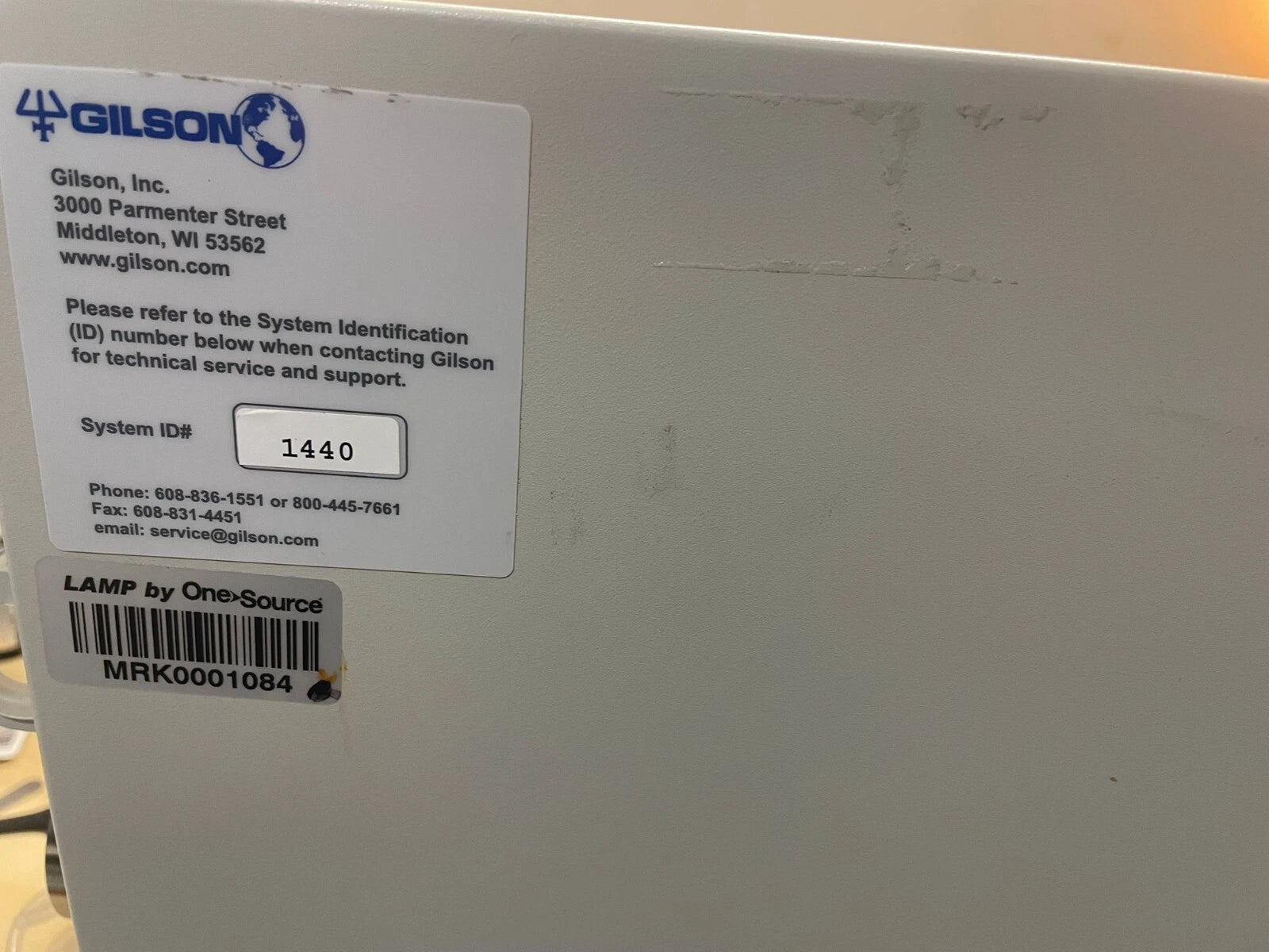 Gilson 333 Prep-Scale HPLC Pump and Gilson 334 Prep-Scale HPLC Pump
