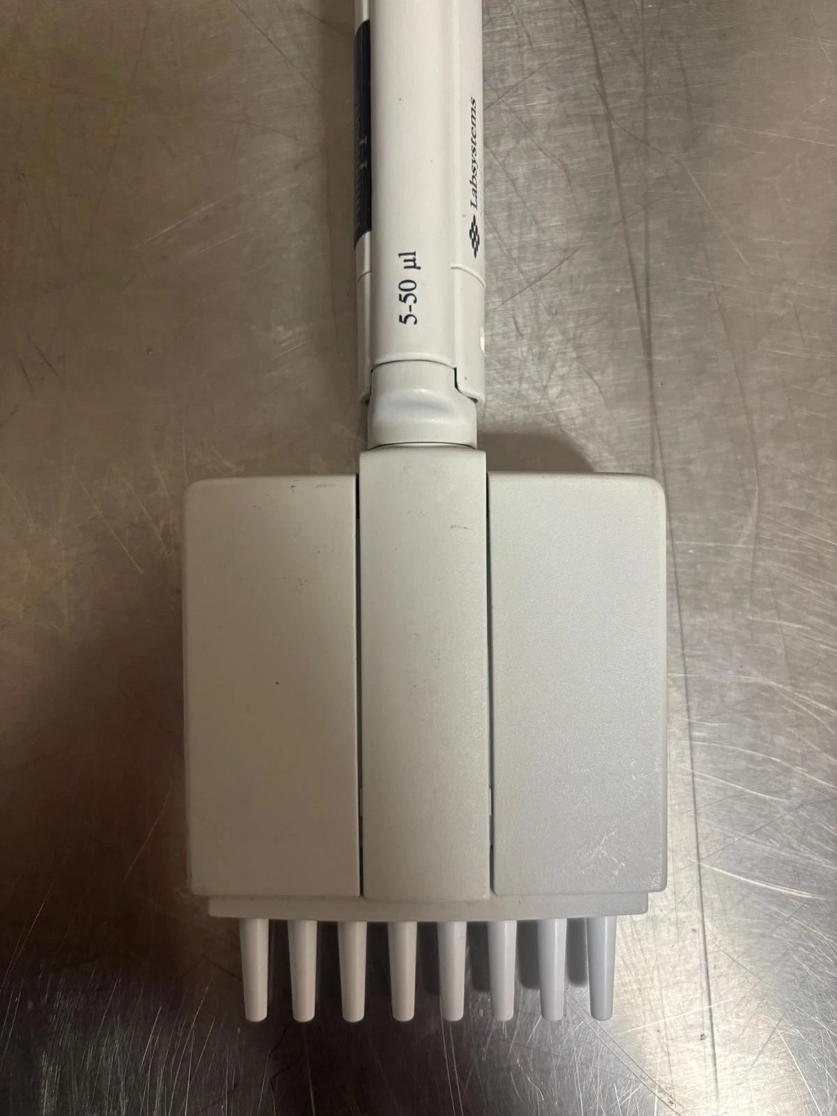 Set Of 5 FinnPipette 8 and 16 channel manual pipette
