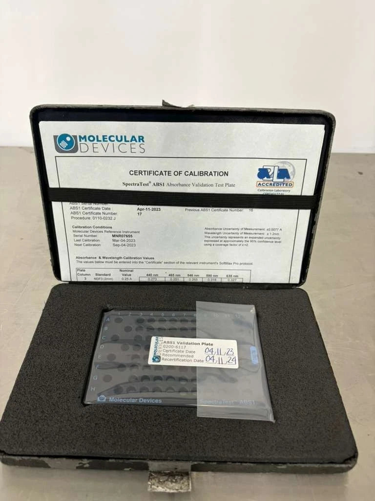 Molecular Devices SpectraTest ABS1 0200-6117