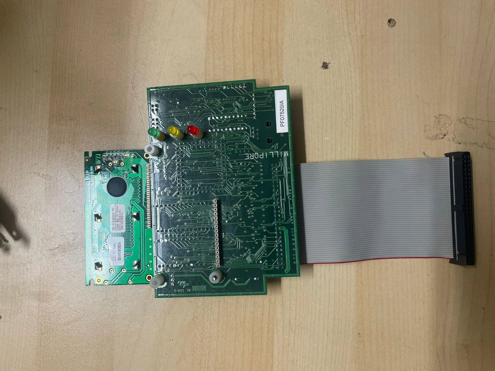 Millipore PF07520/A Display and Board from Milli-Q A10 Water Purifier