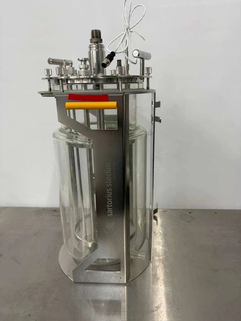 Sartorius Stedim Univessel Glass 10 L double wall UNIVESSEL-0004 CE Certfication