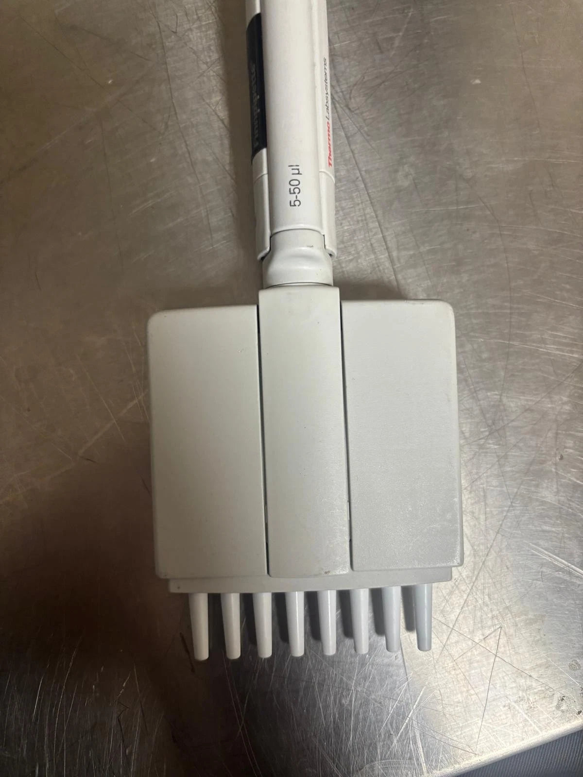 Set Of 5 FinnPipette 8 and 16 channel manual pipette