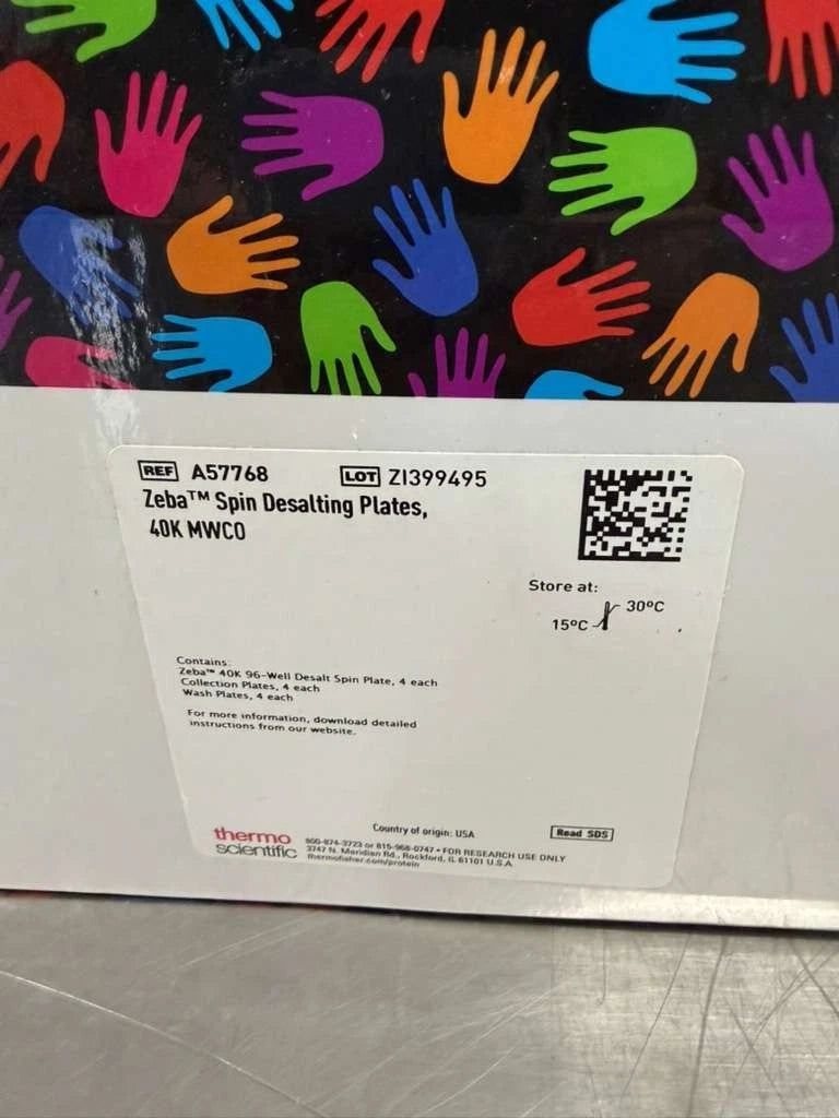 Thermo Scientific REF A57768 Zeba Spin Desalting Plates 40K MWCO