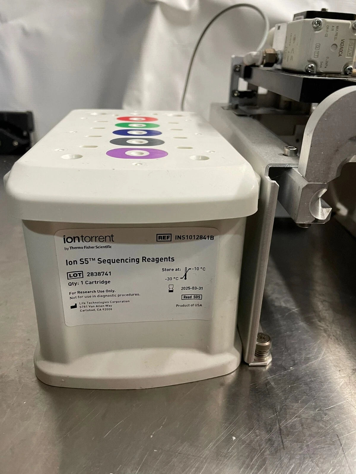 Ion Torrent S5 SEQUENCER REAGENT DISPENSER ASSY INS1012116 30 days Warranty