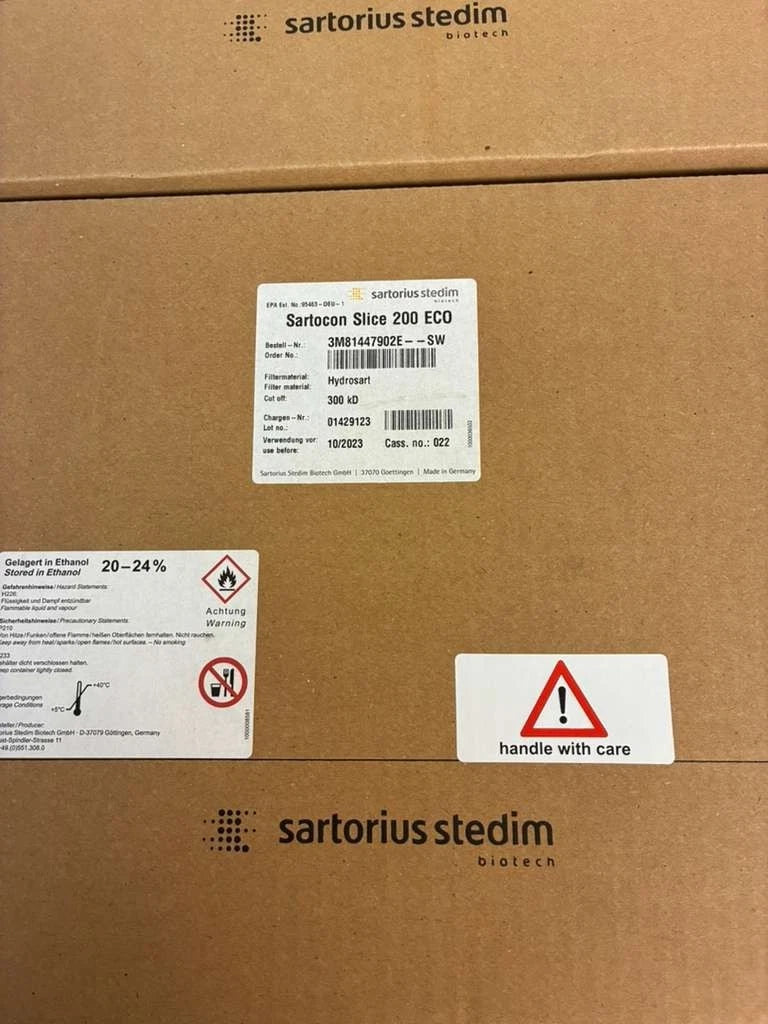 Sartorius Sartocon Slice 200 ECO 3M81447902E--SW lot of 10 Expired
