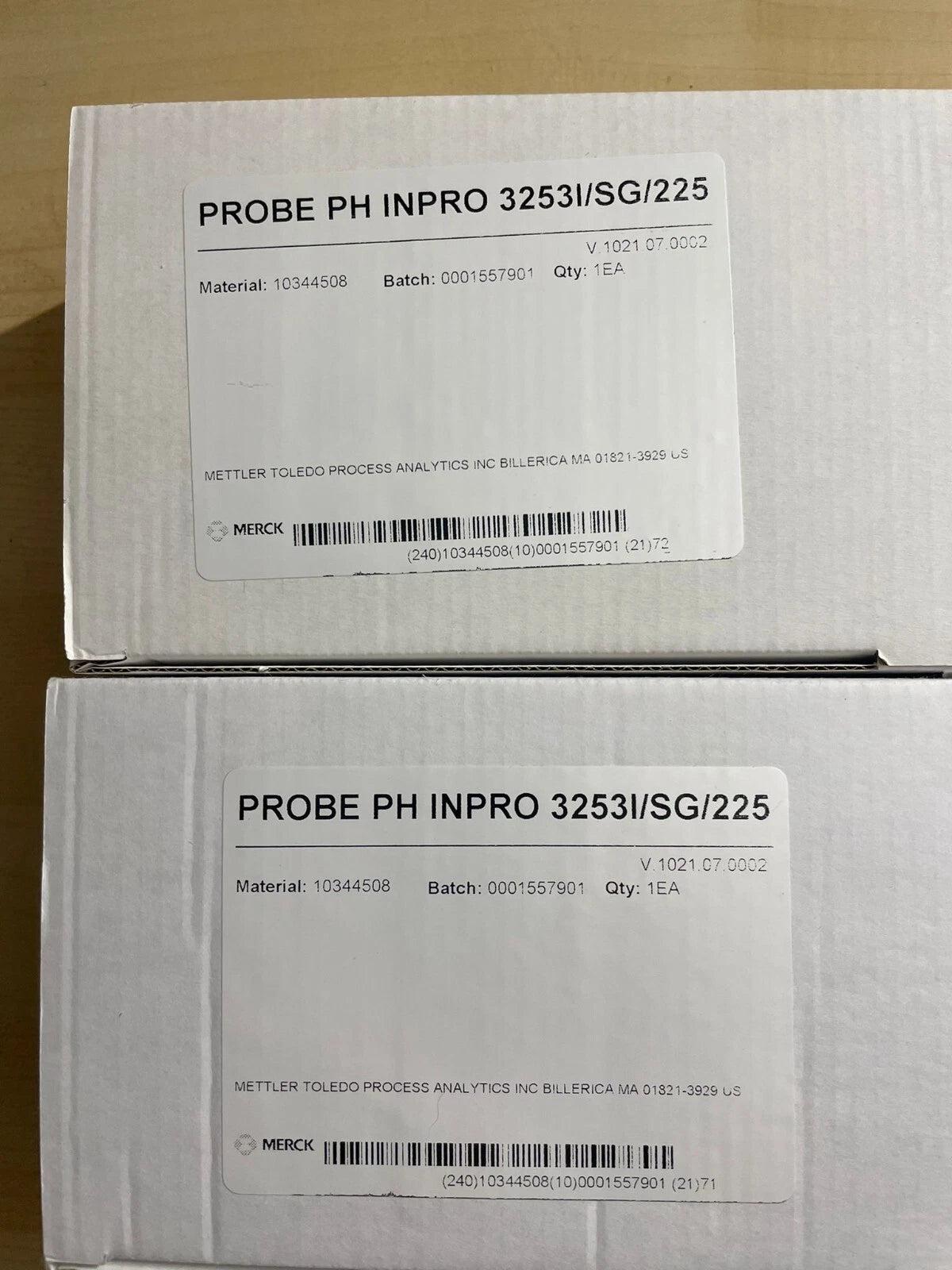 Brand New Sealed Mettler Toledo pH Inpro 3253I/SG/225 Lot of 2