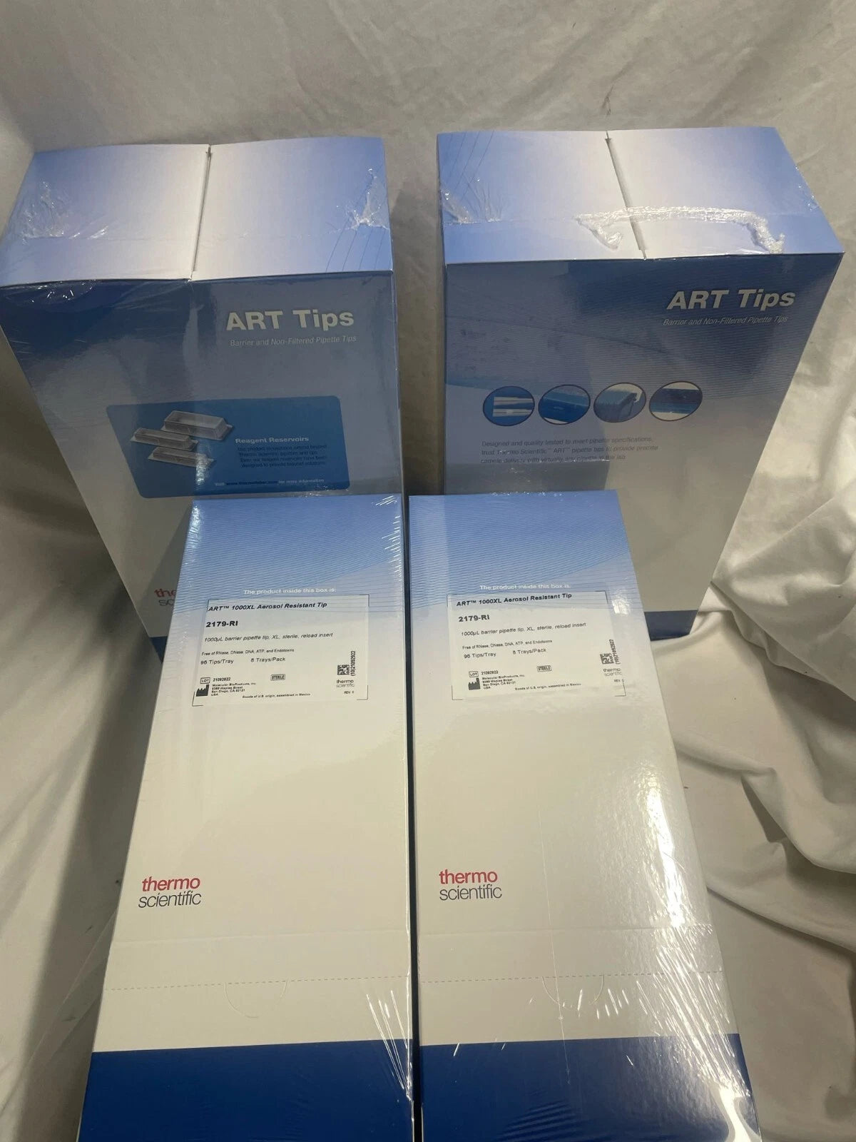 lot4 Thermo Scientific ART 1000 XL REACHBarrier Tip 2179-RI pipette tips 1000ul