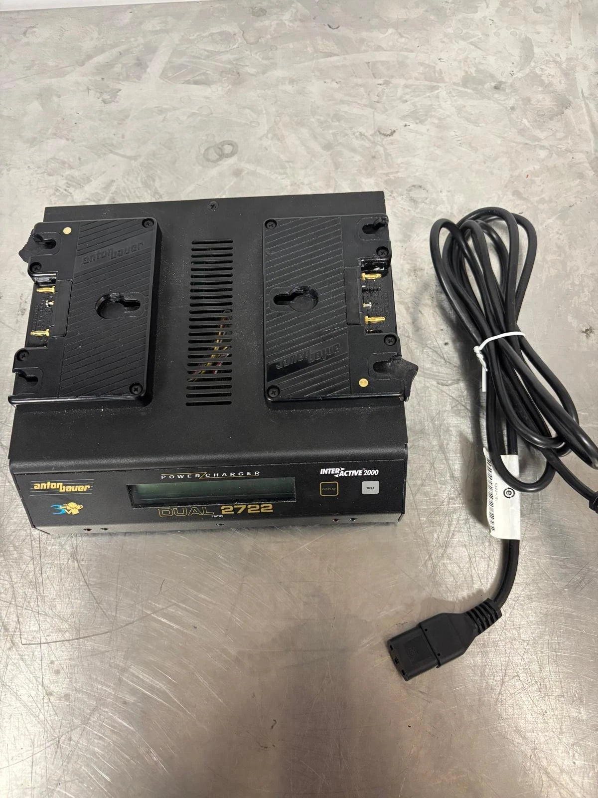 Anton Bauer Dual 2722 Only Charger W/ Power Supply
