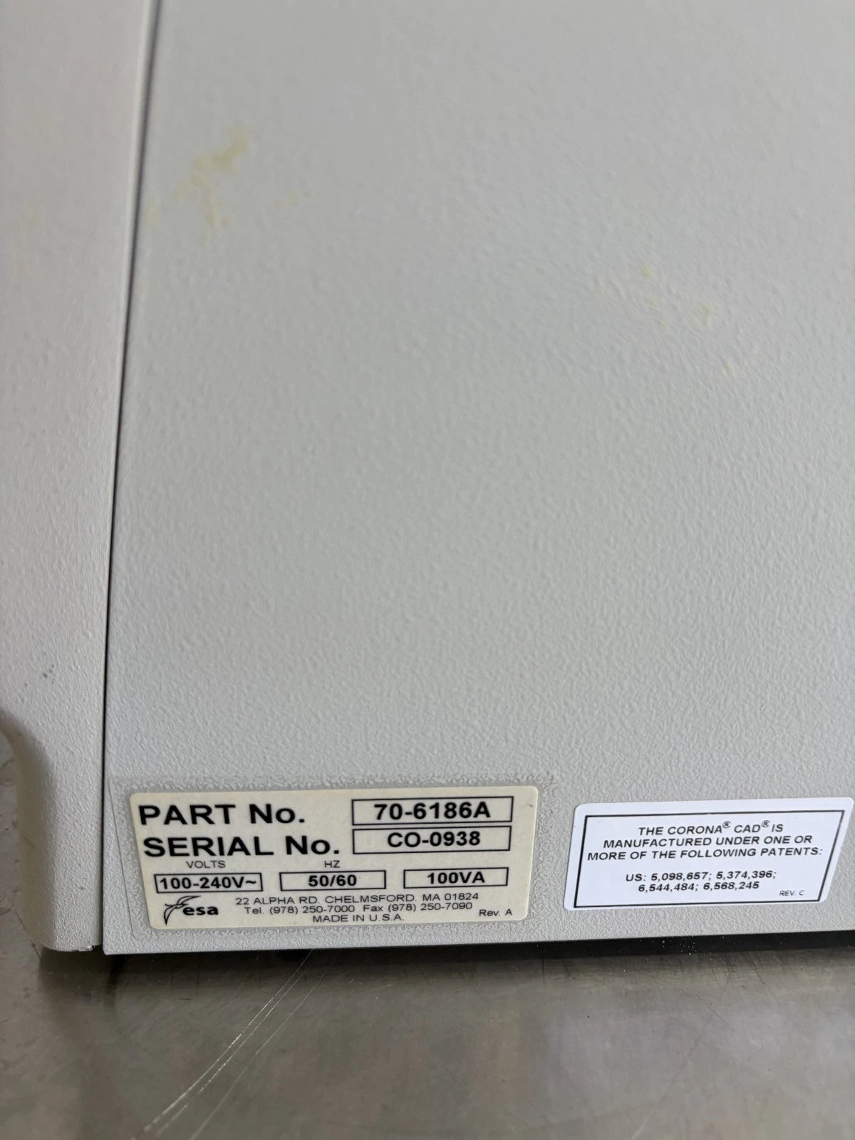 ESA Corona #70-6186A Universal CAD
