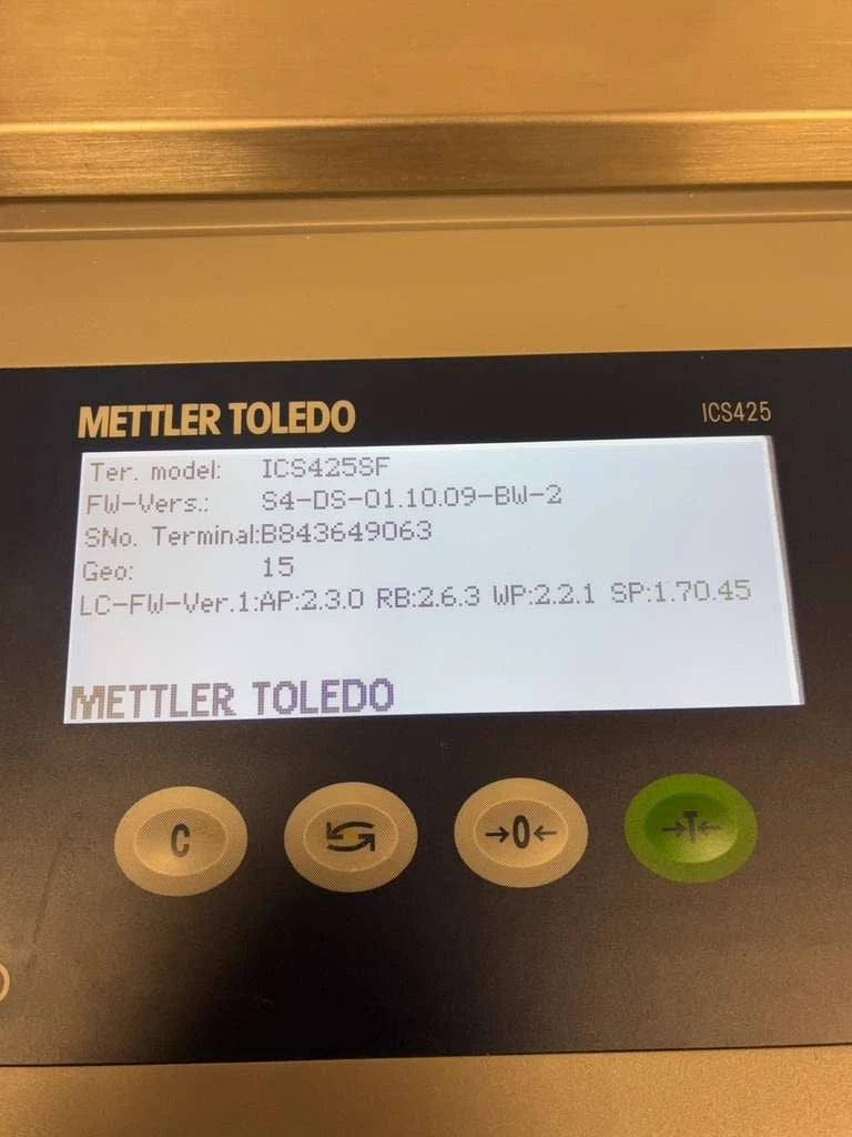 Mettler Toledo ICS465 ICS465s-6SM/f PBD555-6SM Compact Parts Counting Scale
