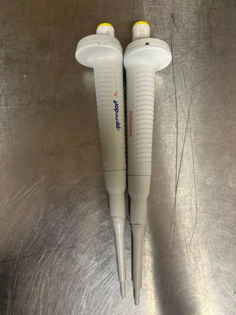 Set of 2 Eppendorf Reference 10 and 20