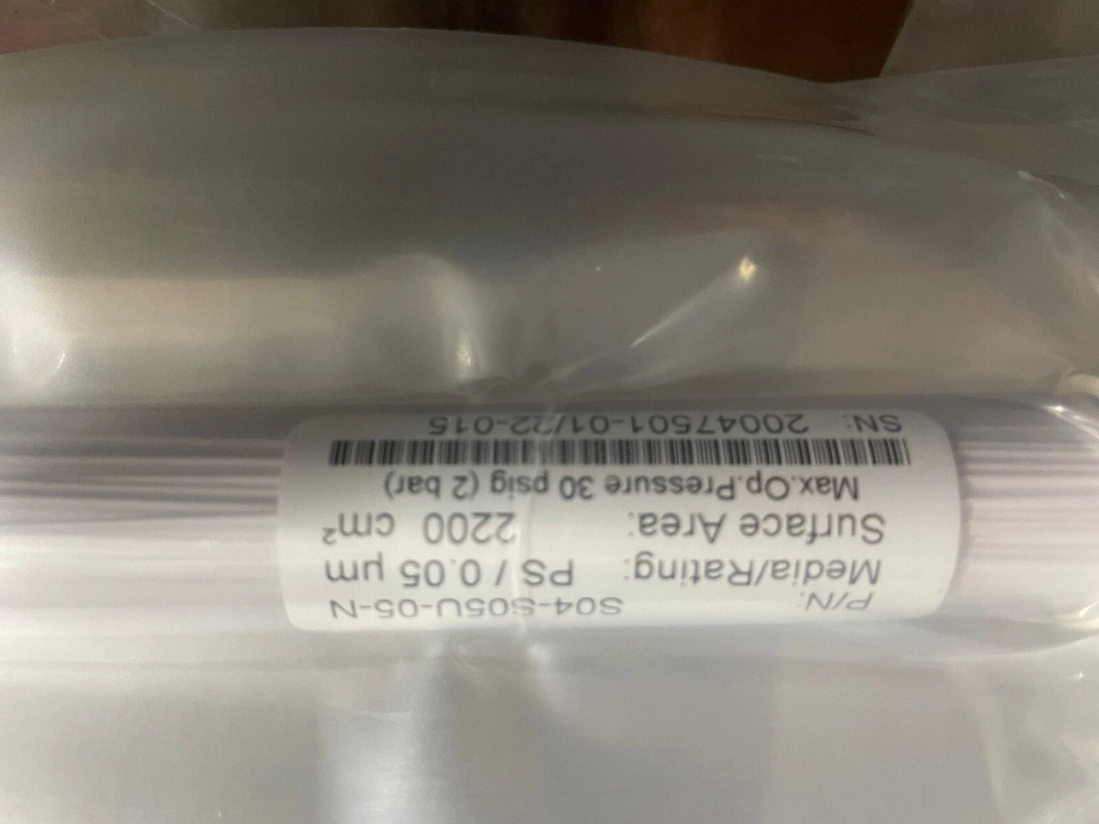 MINIKROS SAMPLER 41.5CM 0.05 UM PS 0.5MM 3/4TC X 3/4TC Repligen S04-S05U-05-N