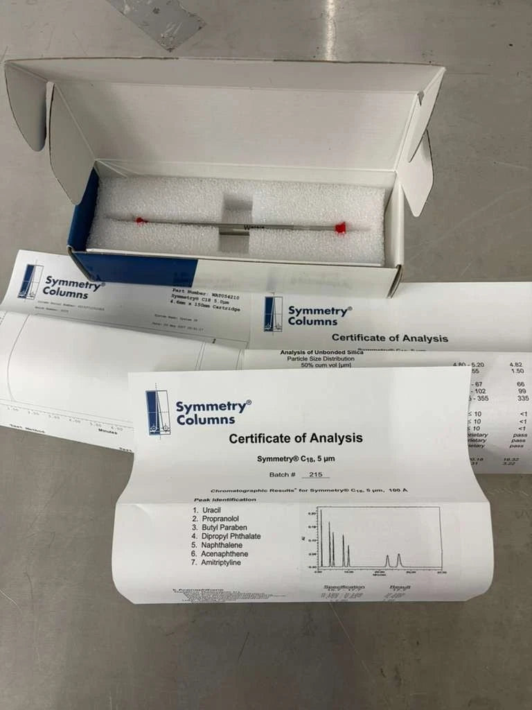 Waters Symmetry C18 HPLC Cartridge 5 um, 4.6 mm X 150 mm WAT054210