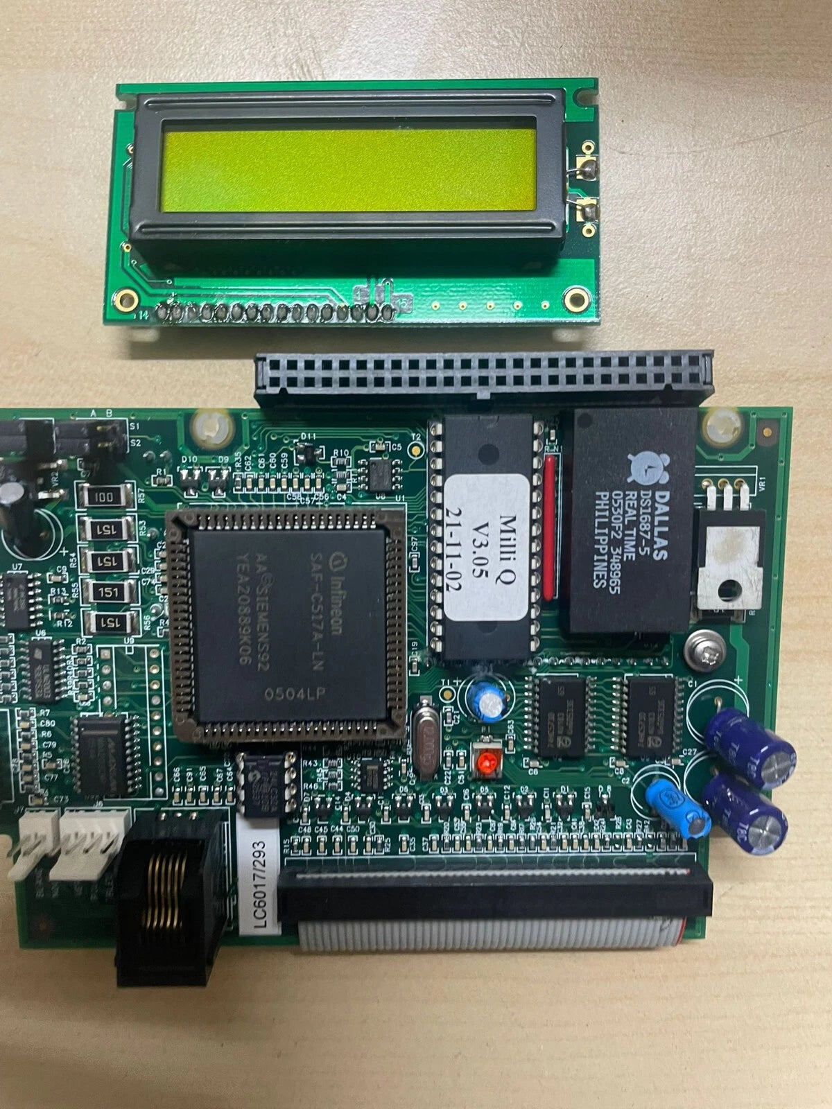 Millipore PF07520/A Display and Board from Milli-Q A10 Water Purifier