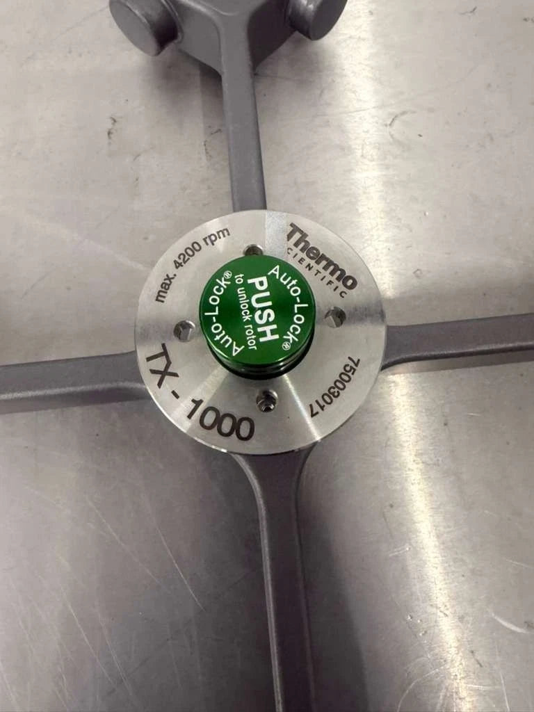 Thermo Scientific TX-1000 Swinging Bucket Rotor 75003017 Auto-Lock 4x1000mL