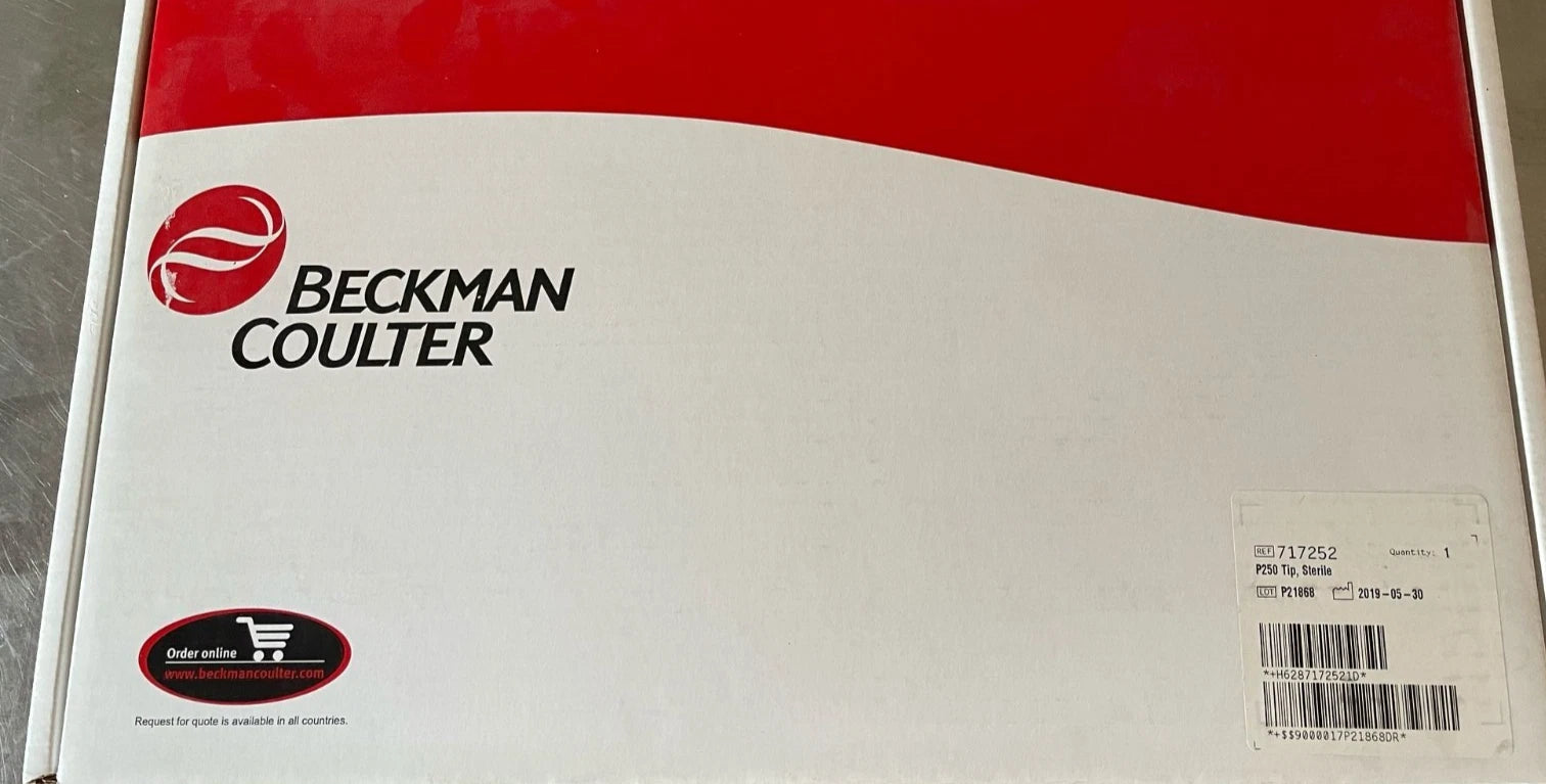 NEW Beckman Coulter REF 717252 Biomek P250 Pipette Tips Sterile 10 Racks 220ul