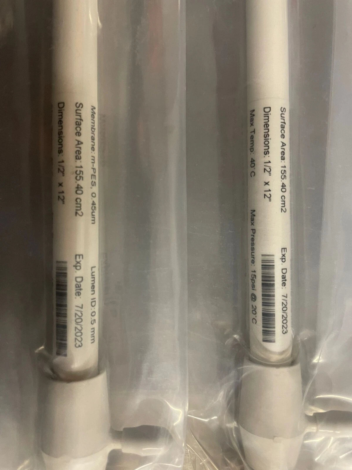 WaterSep BioSeparations CAT # SU94505EXP12S0 ( LOT OF 5 )