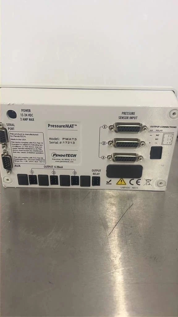 PendoTech PressureMAT PMAT3 Pressure Sensor Monitor Alarm Transmitter see video
