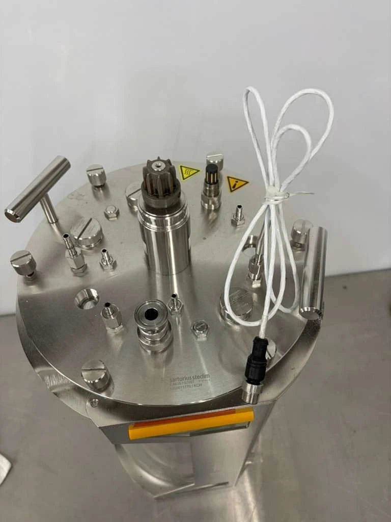 Sartorius Stedim Univessel Glass 10 L double wall UNIVESSEL-0004 CE Certfication