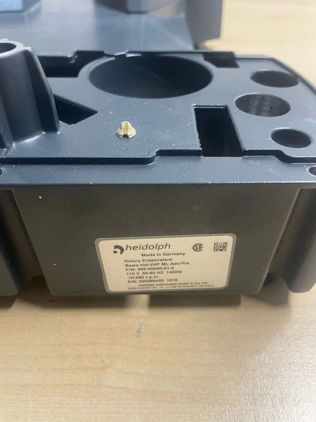 Heidolph Basis HEI-VAP ML Rotary Evaporator Bottom plastic part see pictures!!!
