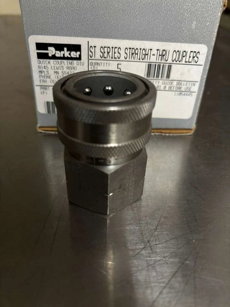 Box of 5 PARKER SST-6 Quick Connect