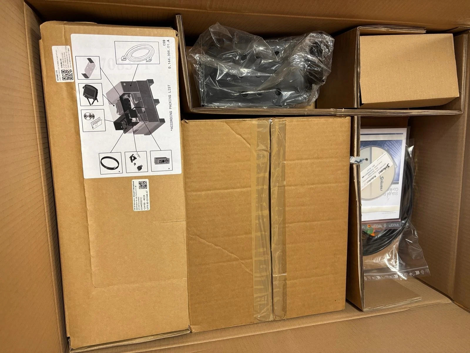 Staubli TX2-90 Robot CS9 controller.