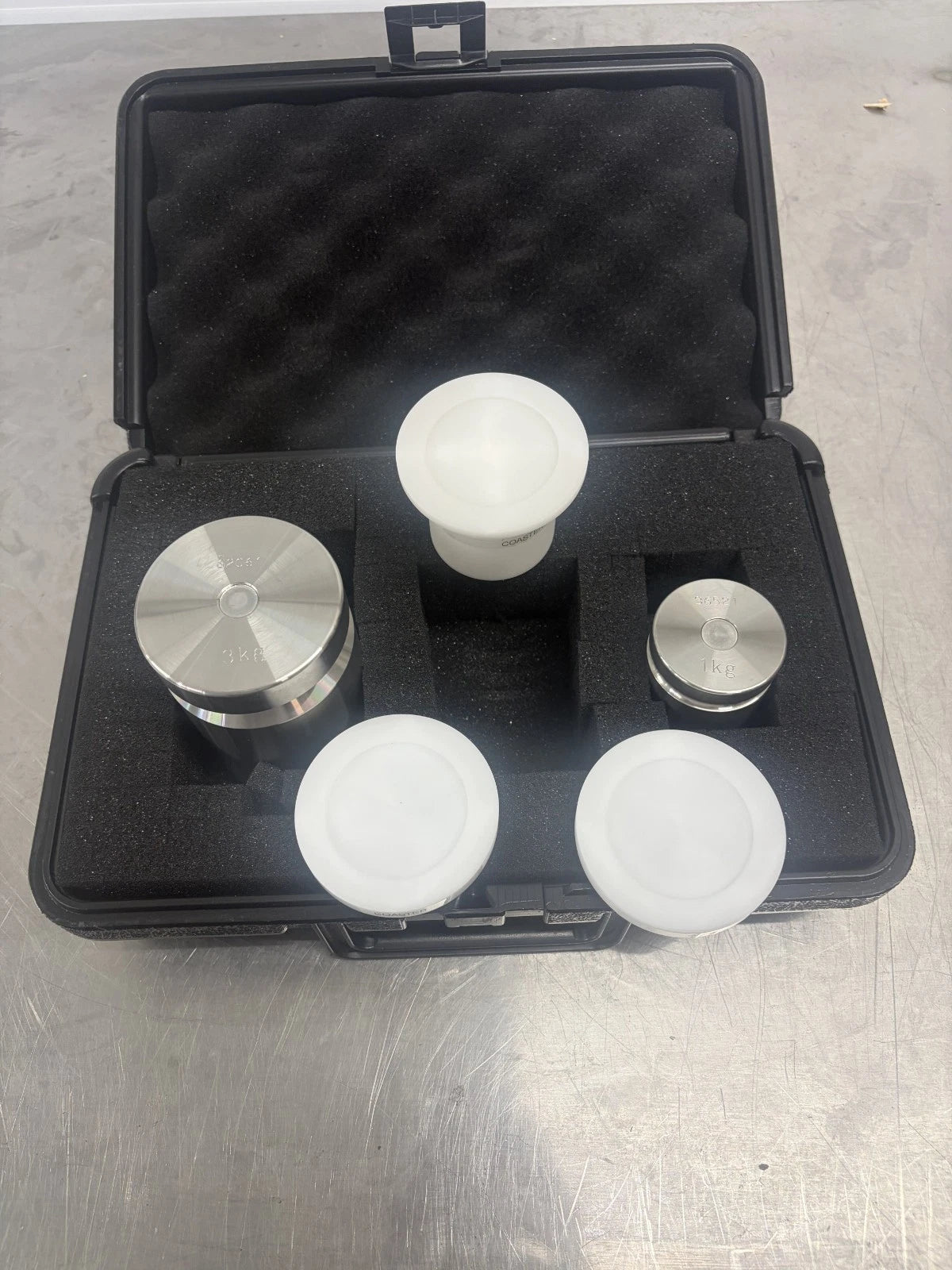 Atlantic Scale Company Weight Standards 3Kg-1Kg set Calibration Kit