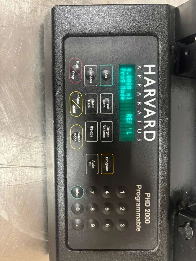 Harvard Apparatus PHD 2000 HVP Programmable Syringe Pump -200CC Syringe